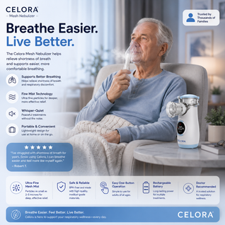 Celora Air Pro™ | Breathe Better, Day or Night